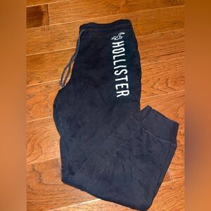 Hollister Black Sweatpants with Logo